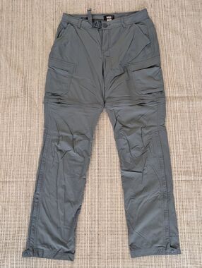 REI Sahara Convertible Pants in Slate Blue/Gray